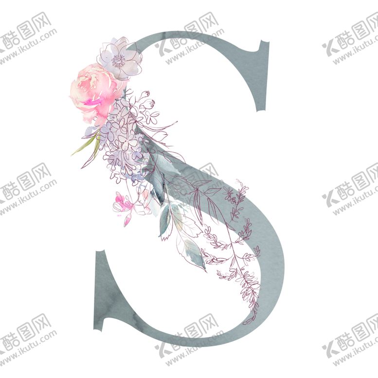 编号：12483305081302082096【酷图网】源文件下载-植物手绘水彩