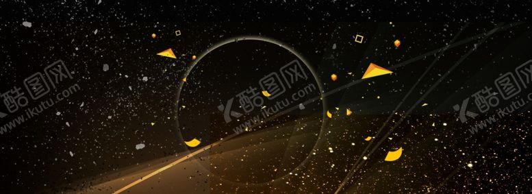 编号：84406010020729493484【酷图网】源文件下载-黑金背景