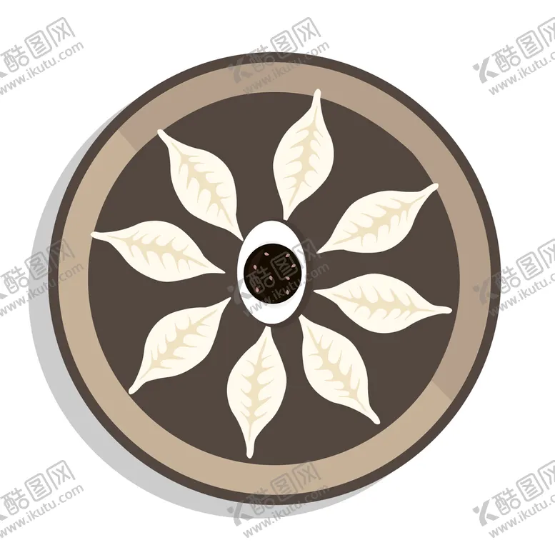 编号：98873901270126347311【酷图网】源文件下载-卡通饺子
