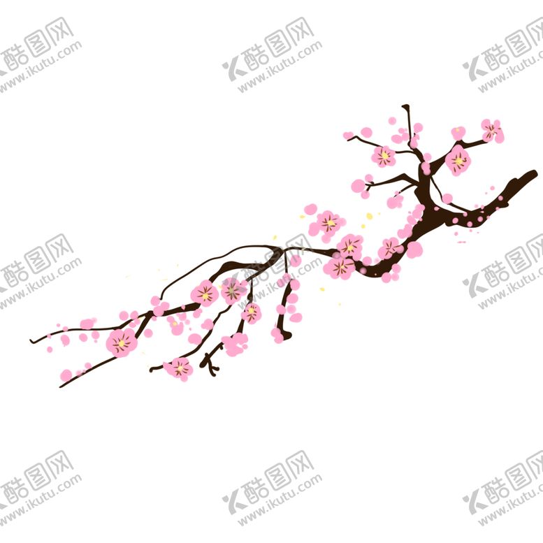 编号：51545206270714118494【酷图网】源文件下载-梅花树枝元素