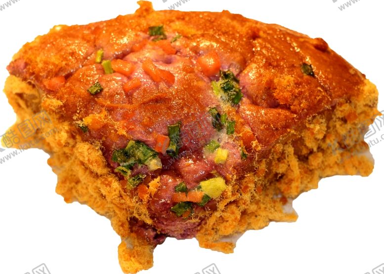 编号：84522406300443522074【酷图网】源文件下载-紫薯肉松面包