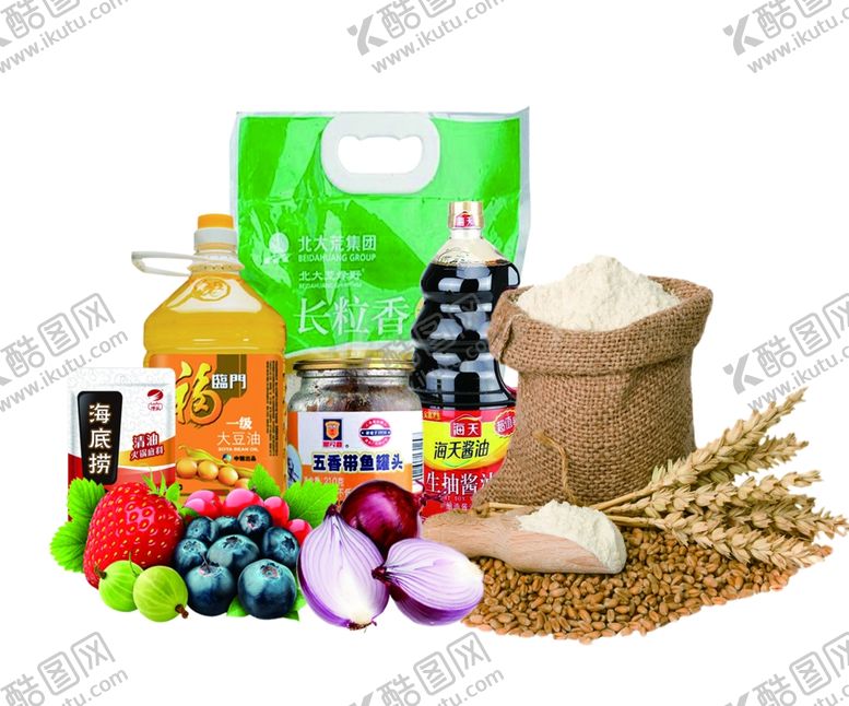 编号：97283707050216416288【酷图网】源文件下载-粮油组合