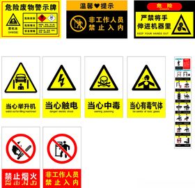 危险废物警示牌