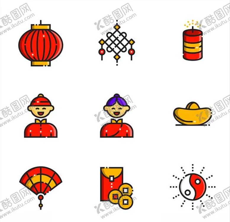 编号：98173204072239389213【酷图网】源文件下载-新年元素
