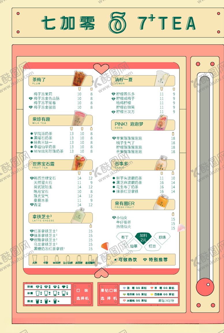 编号：74552407041232214196【酷图网】源文件下载-七加零菜单