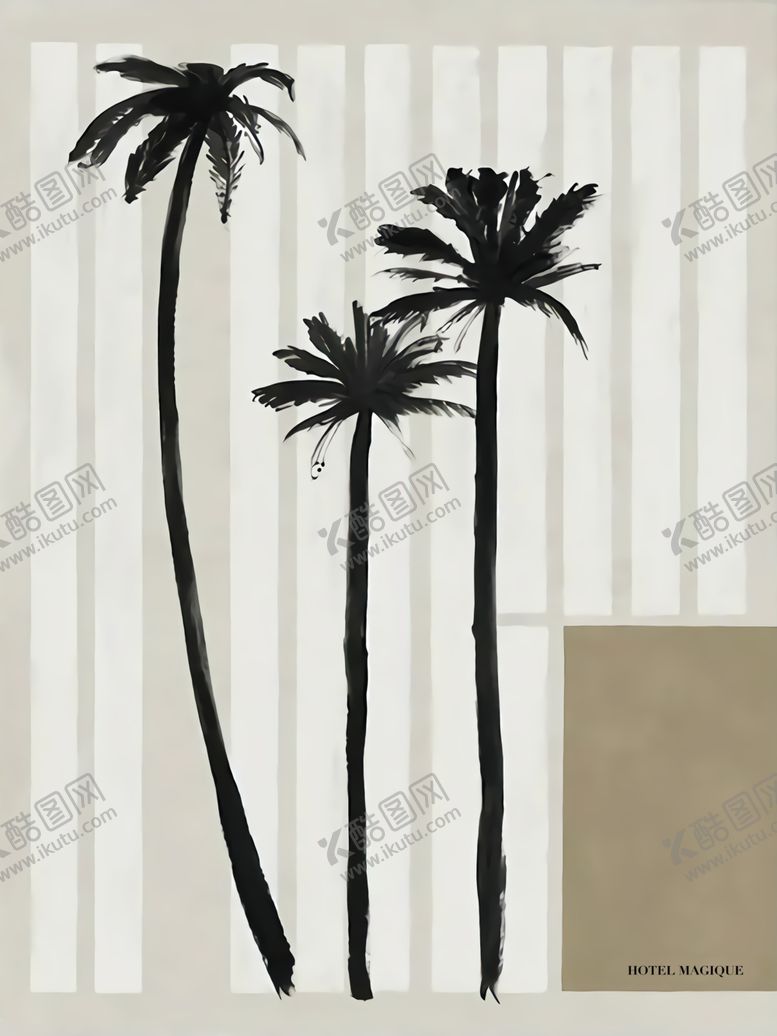 编号：37242401130835484689【酷图网】源文件下载-手绘卡通植物装饰画