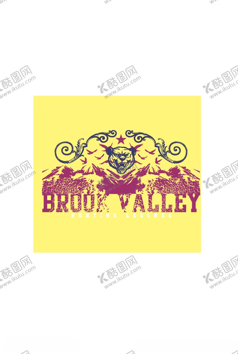 编号：53505209200719561760【酷图网】源文件下载-动物组合印花