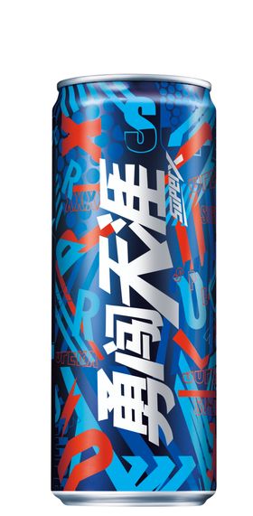 雪花听装蓝色没黑底