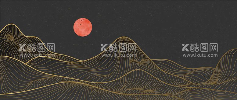 编号：29513009150606065846【酷图网】源文件下载-夜晚山背景