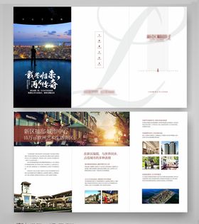 房地产折页图片