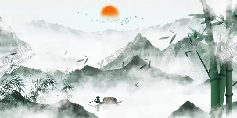 编号：76728504290935413539【酷图网】源文件下载-中国风背景