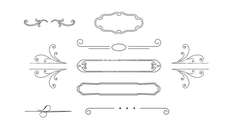 编号：47206602261251013583【酷图网】源文件下载-花纹边框