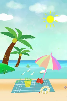 夏天背景新品盛促销海报吊旗超市吊旗