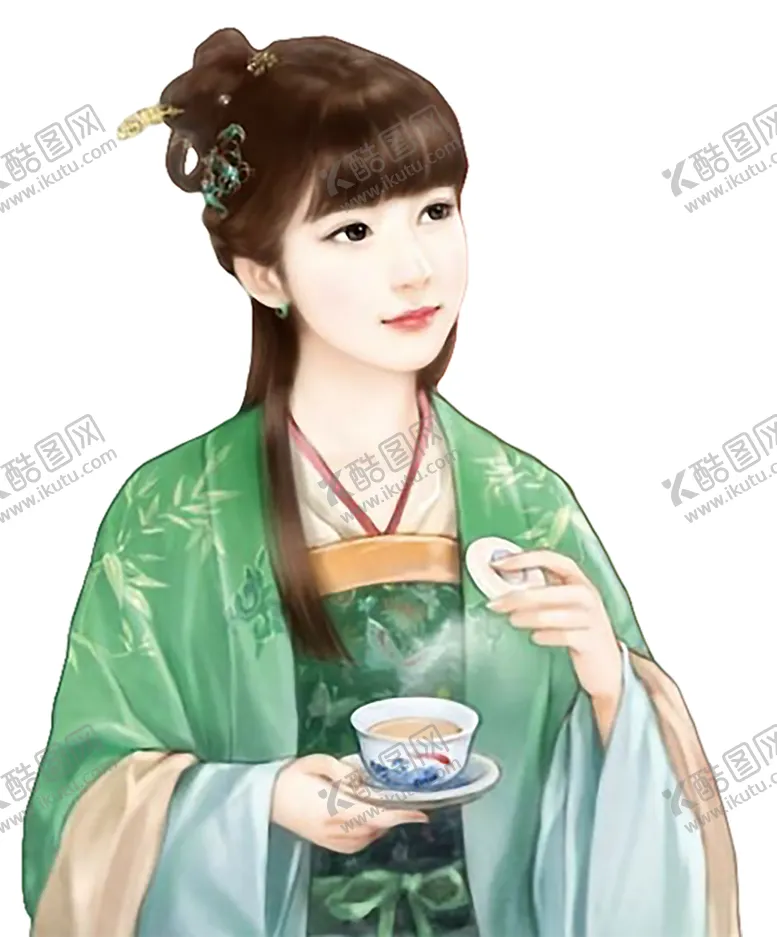 编号：64303302032156462959【酷图网】源文件下载- 古装帅哥美女插画图片