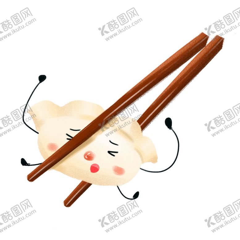编号：43889507071418157998【酷图网】源文件下载-手绘饺子素材
