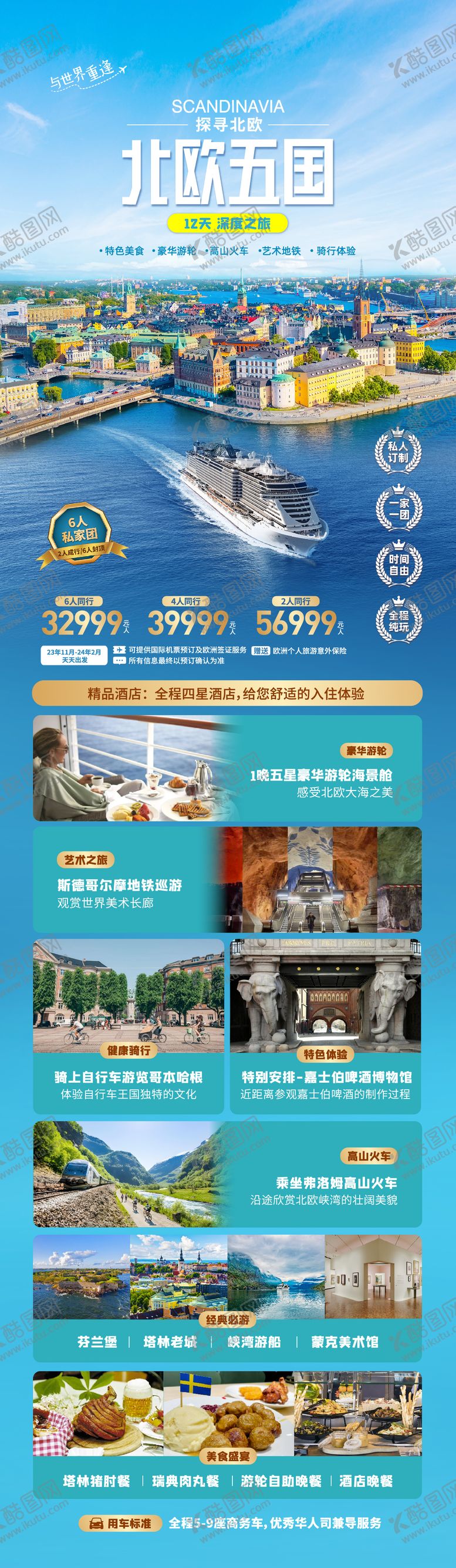 编号：48094312050658146940【酷图网】源文件下载-北欧旅游海报