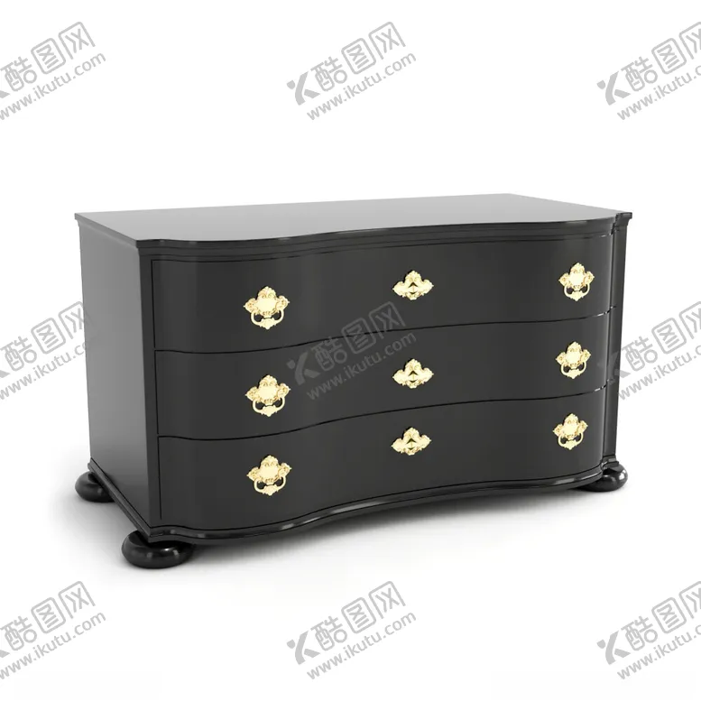 编号：22300302181913393236【酷图网】源文件下载-C4D模型柜子