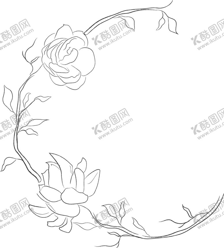 编号：64952110060844022562【酷图网】源文件下载-森系边框