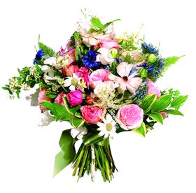 鲜花一束鲜花透明图层
