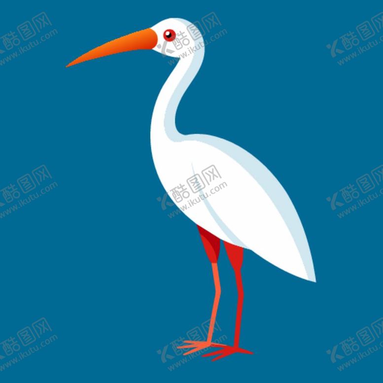 编号：91811312051254585773【酷图网】源文件下载-朱鹮