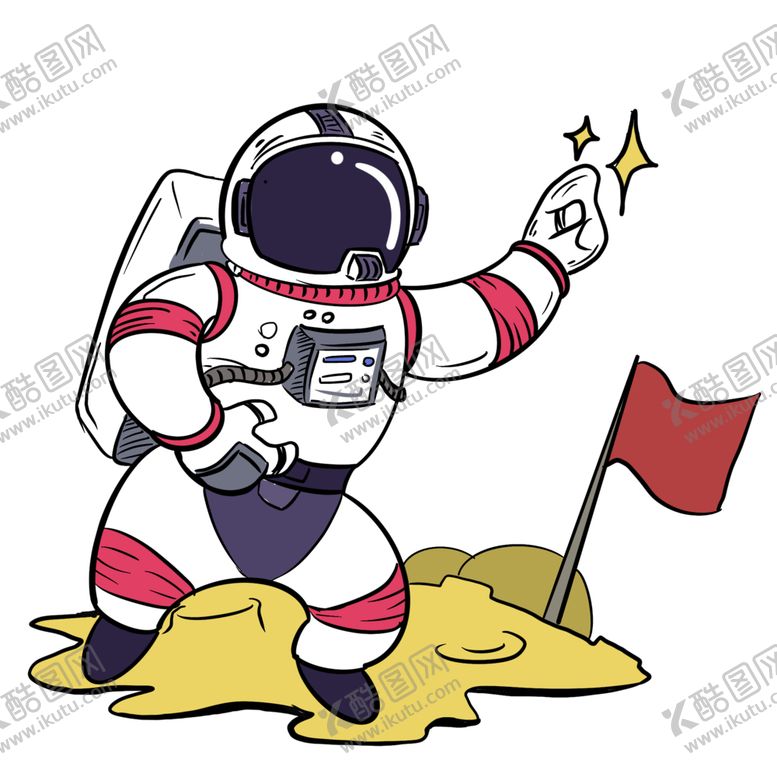 编号：85055001190039359471【酷图网】源文件下载-宇航员