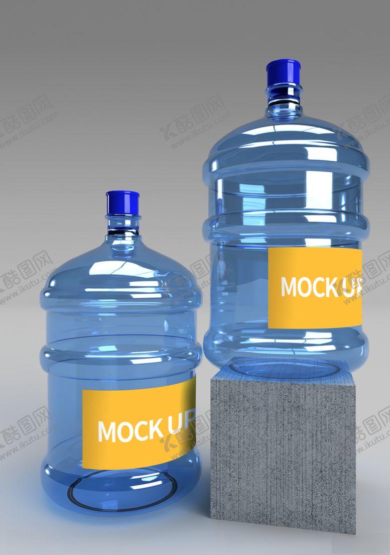 编号：43773209221730494061【酷图网】源文件下载-矿泉水瓶样机