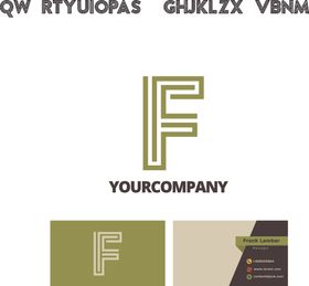 字母图标