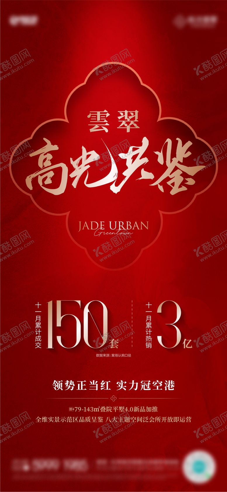 编号：68881002190215241272【酷图网】源文件下载-房地产热销业绩系列海报