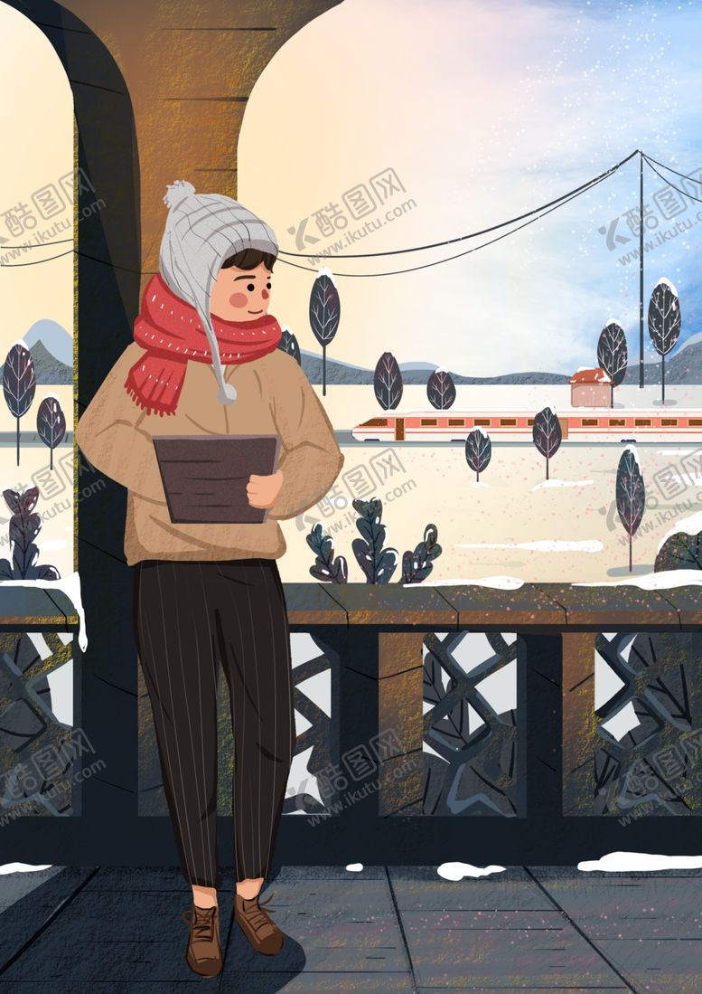 编号：35397009281109259548【酷图网】源文件下载-立冬插画