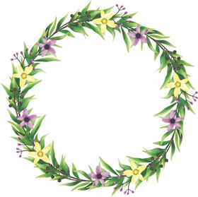 手绘花边框