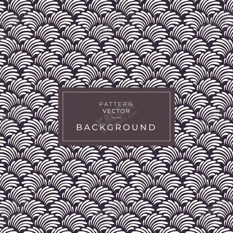编号：49321509132216177104【酷图网】源文件下载-黑白简约花纹