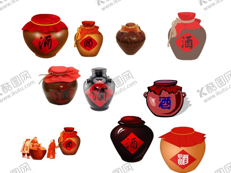 编号：90238710191435074547【酷图网】源文件下载-酒坛