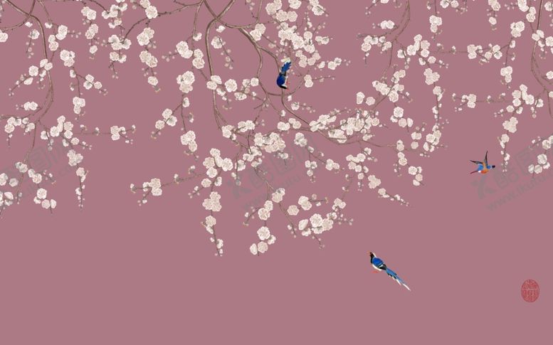 编号：87849510310538334260【酷图网】源文件下载-工笔花鸟