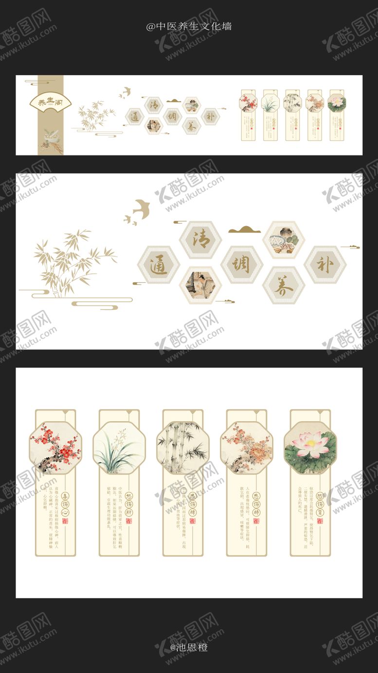 编号：52161004271938081832【酷图网】源文件下载-中医养生文化墙