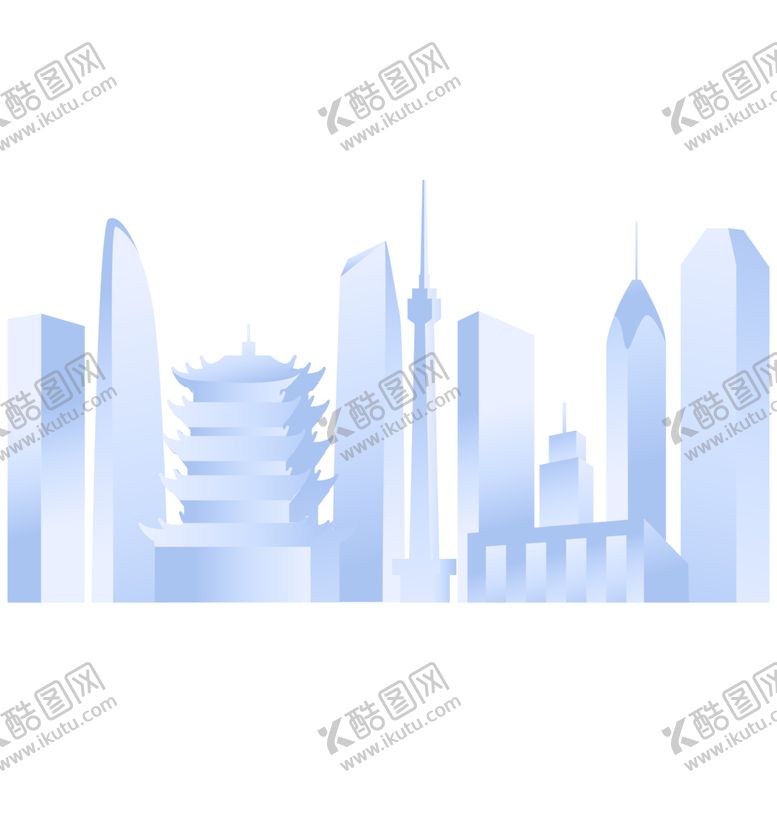 编号：10866906152230375924【酷图网】源文件下载-城市剪影