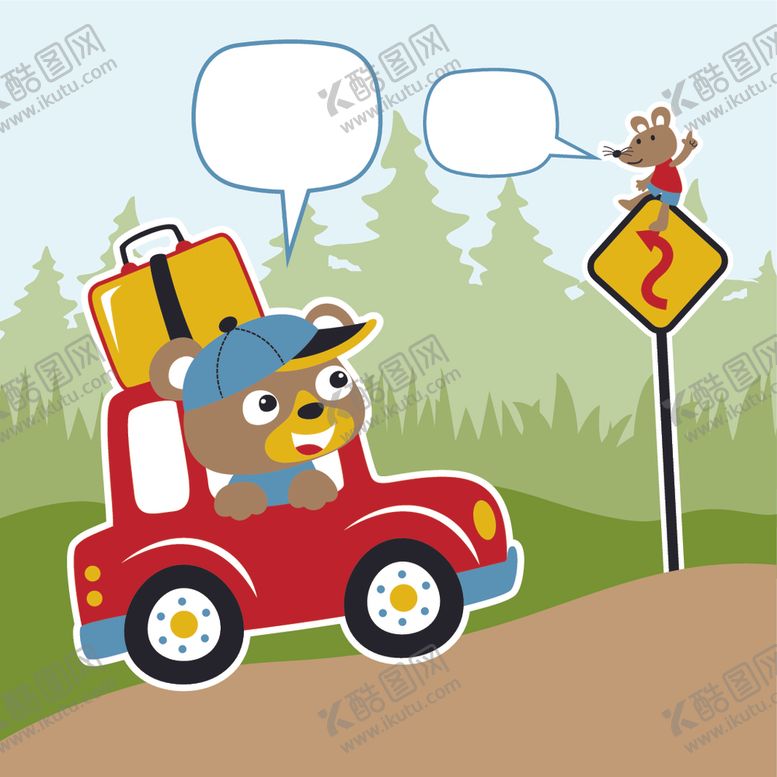 编号：70963207131617503360【酷图网】源文件下载-卡通动物