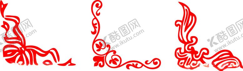 编号：17787001281650456410【酷图网】源文件下载-中式窗花角花