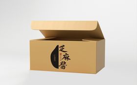 芝麻酱牛皮箱