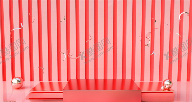 编号：95160809281414392069【酷图网】源文件下载-C4D展台背景