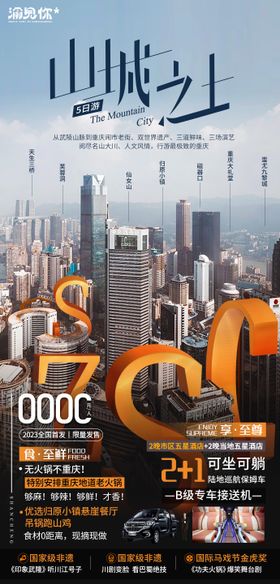 山城之上重庆海报