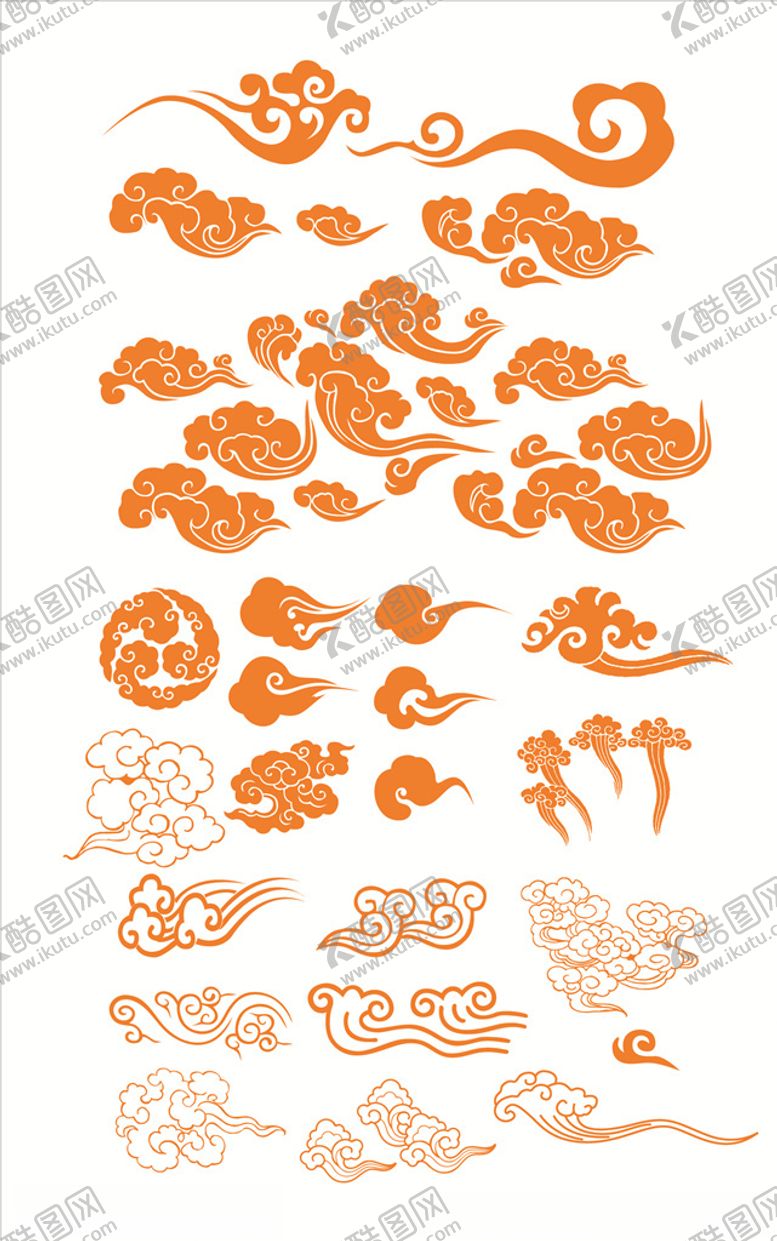 编号：11748510141352466434【酷图网】源文件下载-金色祥云