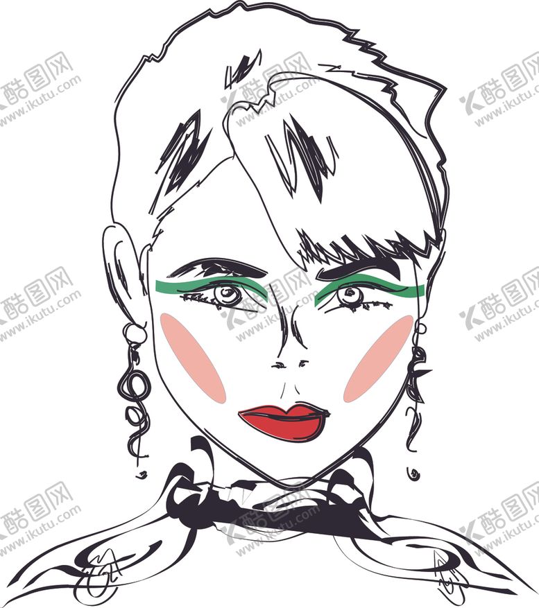 编号：91825909231340272590【酷图网】源文件下载-线条人儿