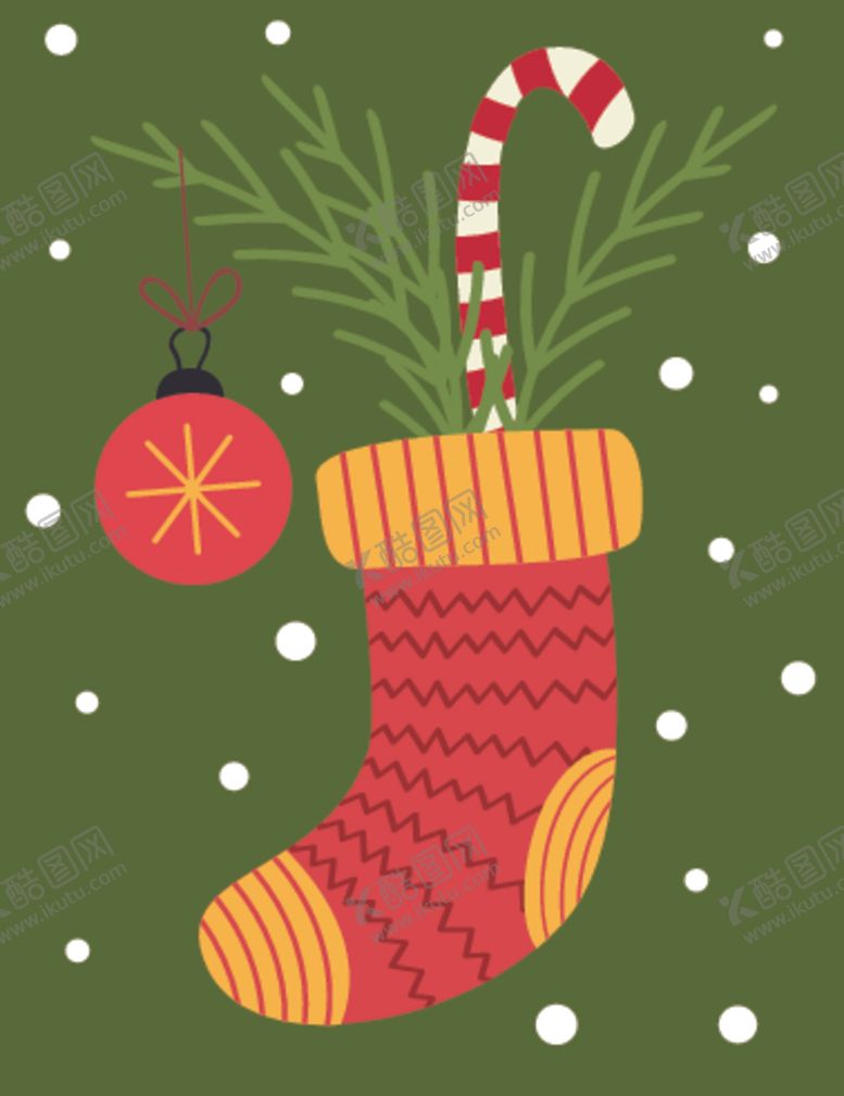 编号：17403609220856425414【酷图网】源文件下载-创意圣诞节卡通装饰图案