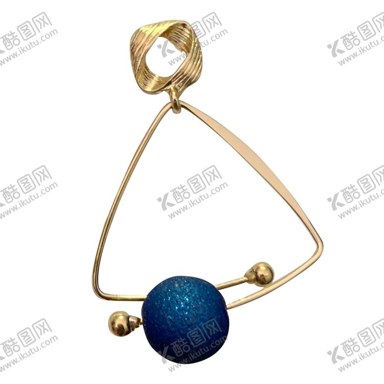 编号：94782506300932067488【酷图网】源文件下载-金三角珠子耳环