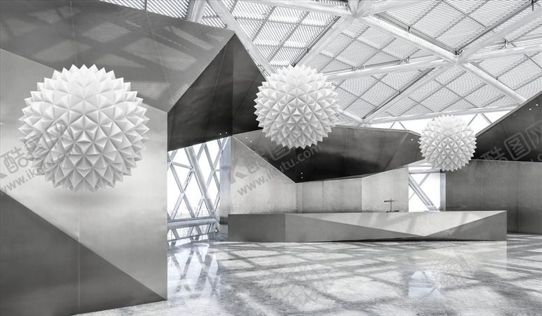 编号：59817705031102128059【酷图网】源文件下载-立体空间背景墙