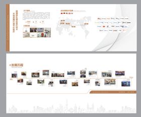 企业简介及发展历程文化墙