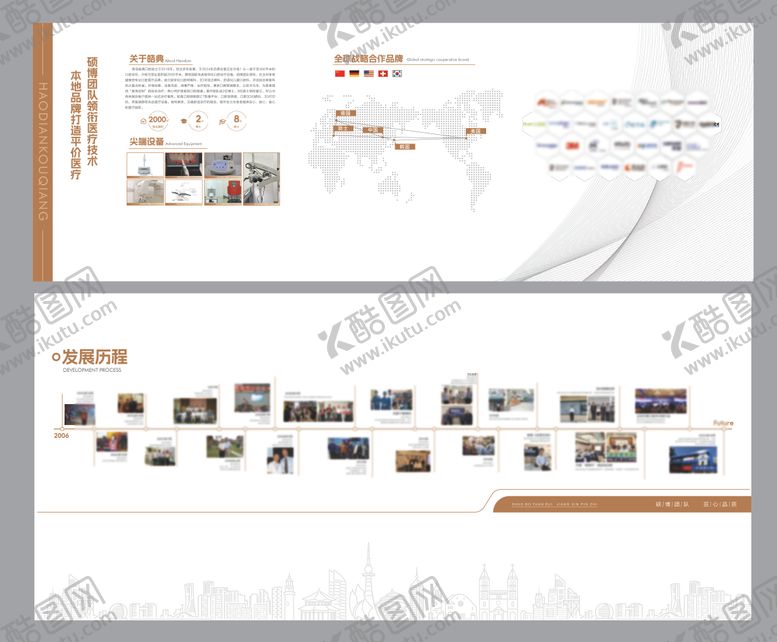 编号：88979208070930381446【酷图网】源文件下载-企业简介及发展历程文化墙