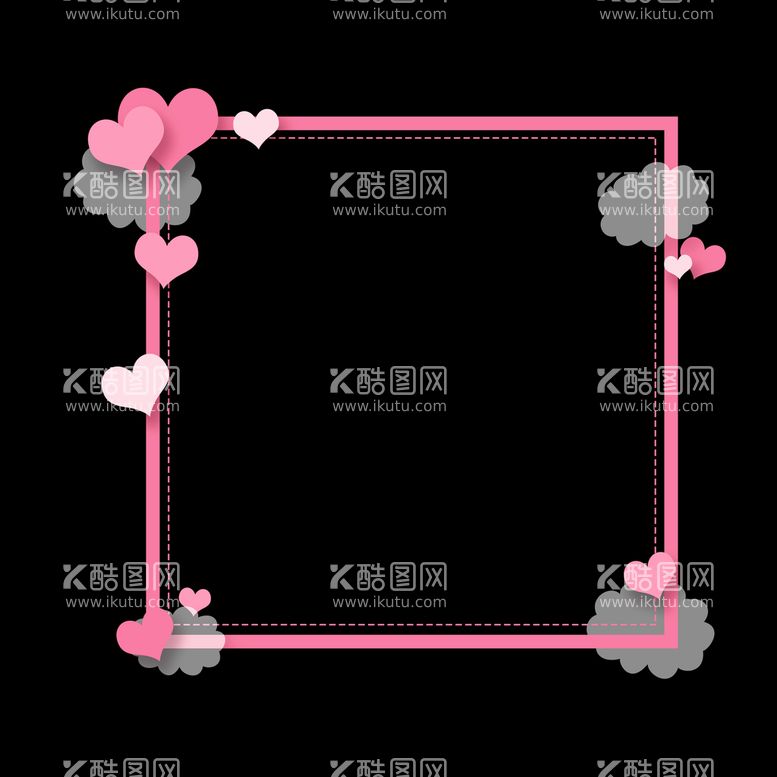 编号：60508411160523197039【酷图网】源文件下载-粉色边框