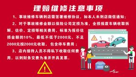 交通事故理赔宣传单