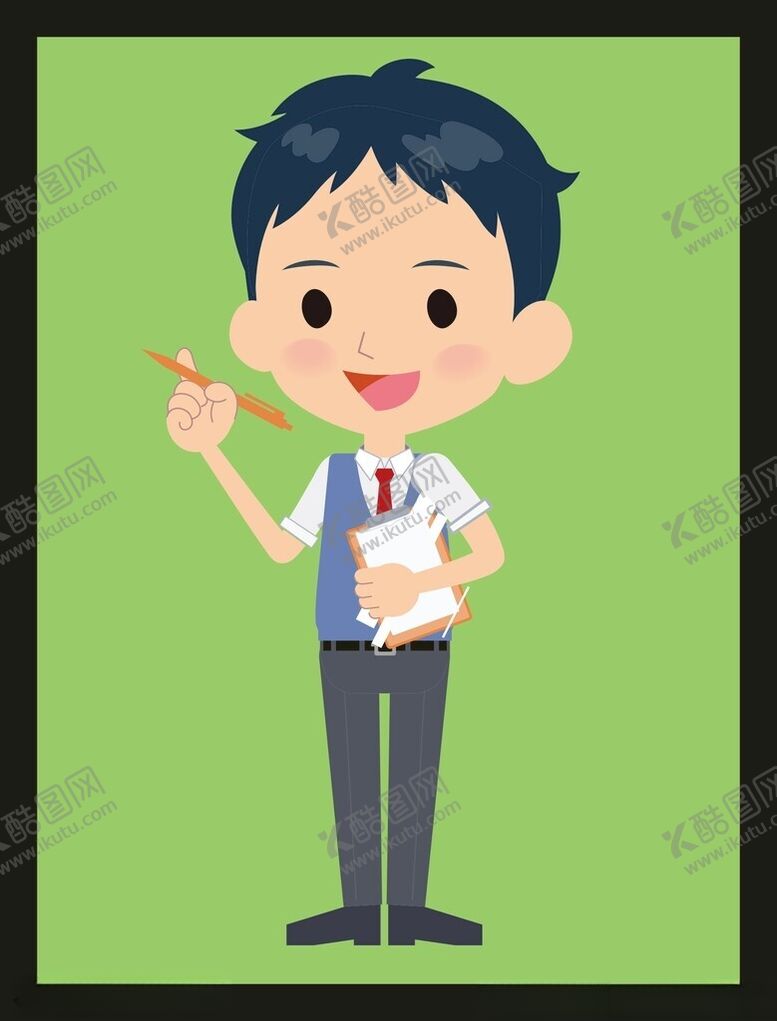 编号：56116001312004242987【酷图网】源文件下载-手绘男人男孩